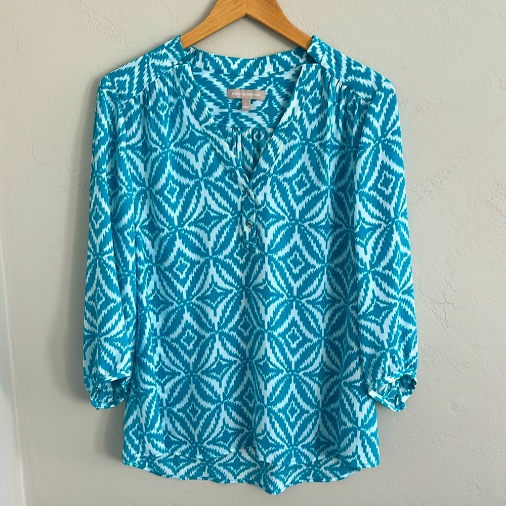 Banana Republic 3/4 blouse